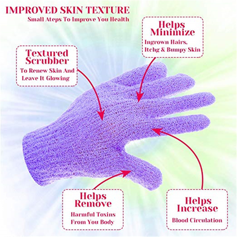 High quality Bath-Glove Exfoliating Gloves body daily bath-gloves