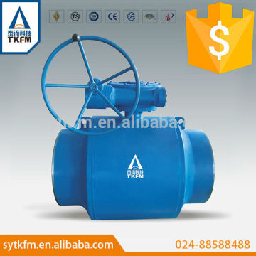 stainless steel stem ball valve medium pressure trunnion ball valve DN500