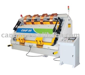 Wooden door assembly machine