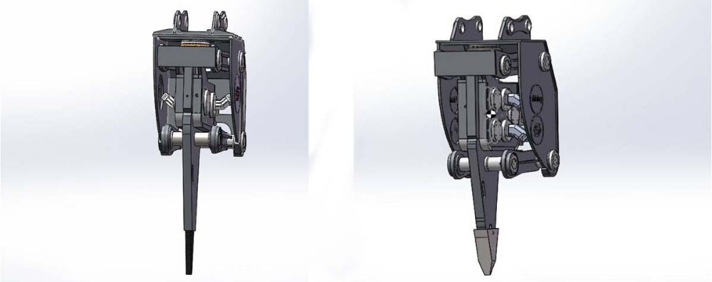 vibro ripper for excavator ,multiuse equipment in construction machine