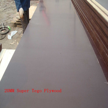 Kuwait market wbp phenolic brown film faced plywood 18mm