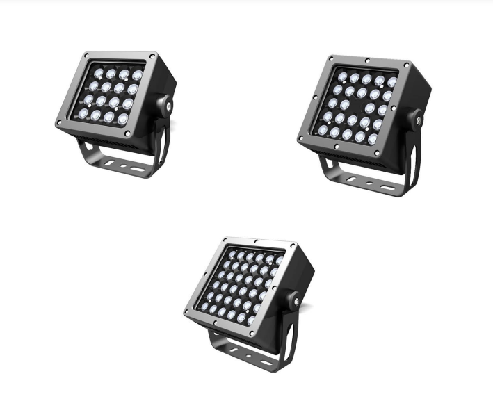 Color RGBW LED flood light