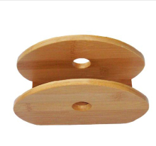 Unique bamboo napkin tissue holder