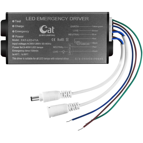 3-40Wled noodbatterij back-upsysteem