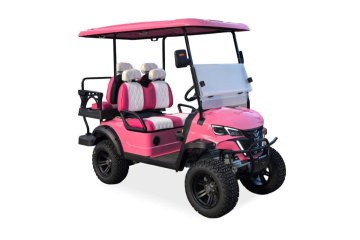 Custom Pink Golf Cart Design Company