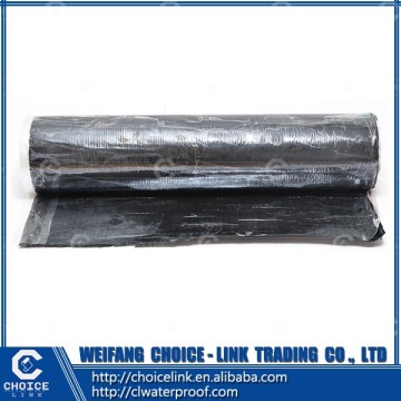 polyester reinforced self adhesive bitumen waterproof sheet