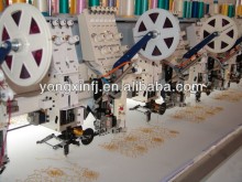 professional manufacturing high efficiency cording embroidery machine