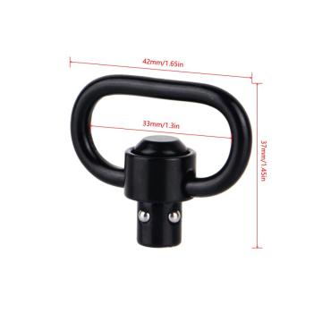 FOCUHUNTER 1.3" Push Button Quick Detach Sling Swivel