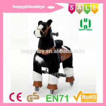 HI CEmechanical plush bull ride on spring horse riding toys