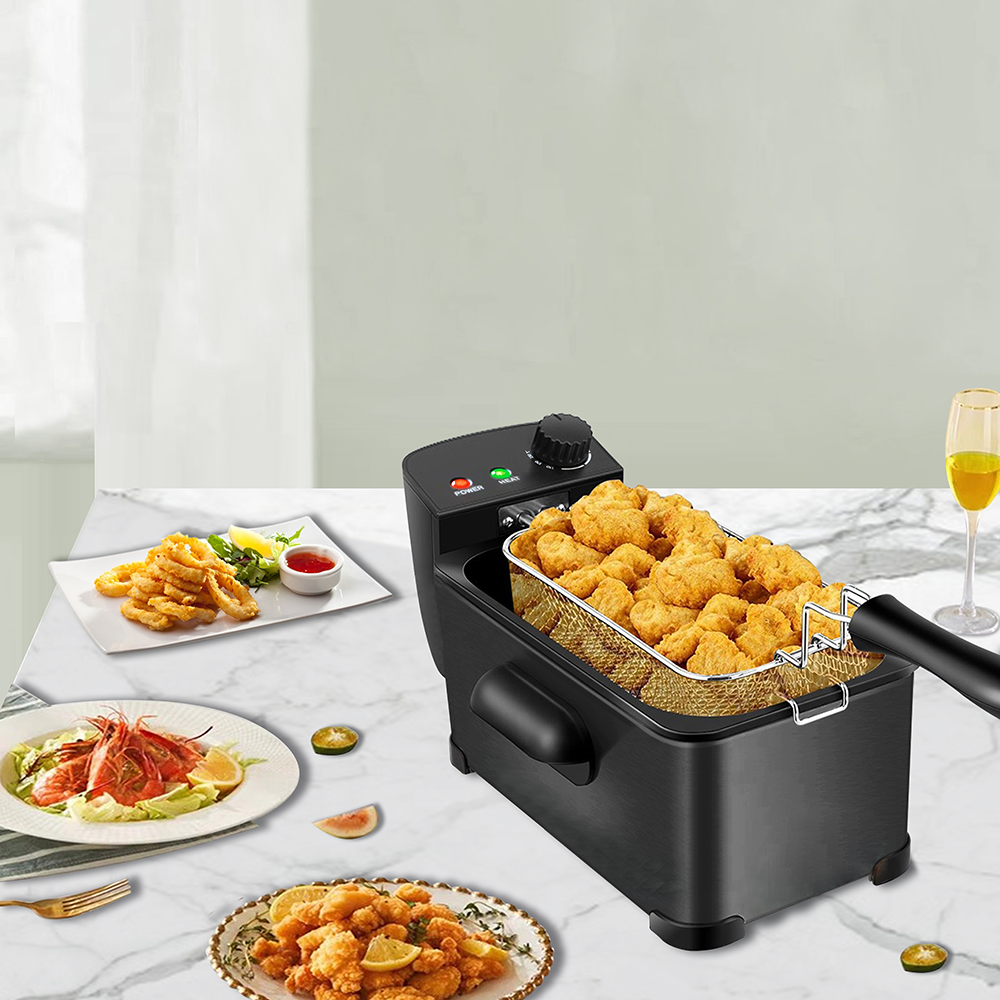 Electric Deep Fryer for Food Frying at Home