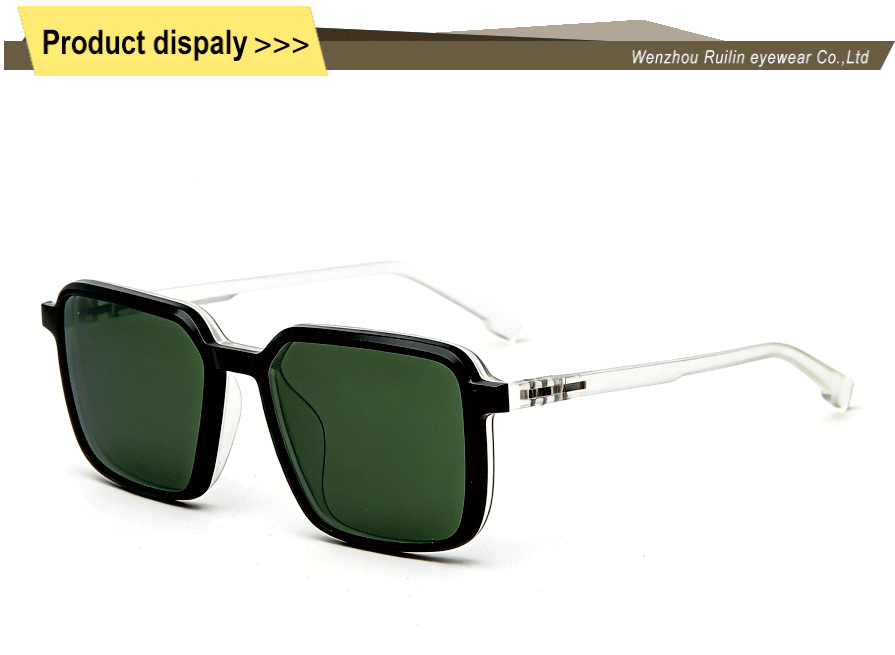 Clipe magnético personalizado em óculos Custom Designed Magnetic Clip On Glasses