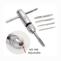 T-thandle hand threading tap tool set