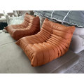 Leather togo sofa