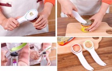 promotion multifunction plastic can opener beer opener 3 in 1 opener