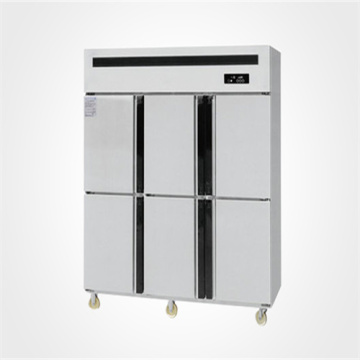Large capacity 1800-730-1960mm engineering six-door freezer