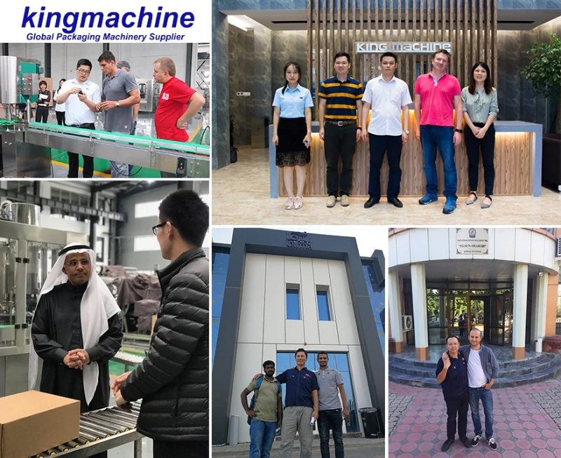 Automatic Liquid Filling Machinery in Kingmachine Zhangjiagang