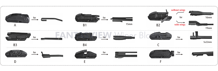 Hybrid Wiper Blades