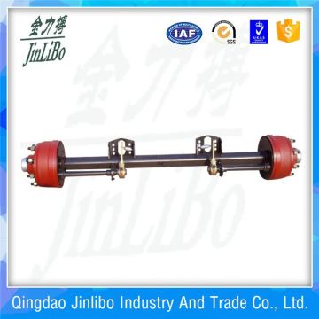 trailer axle for flat bed agricultural trailer axle