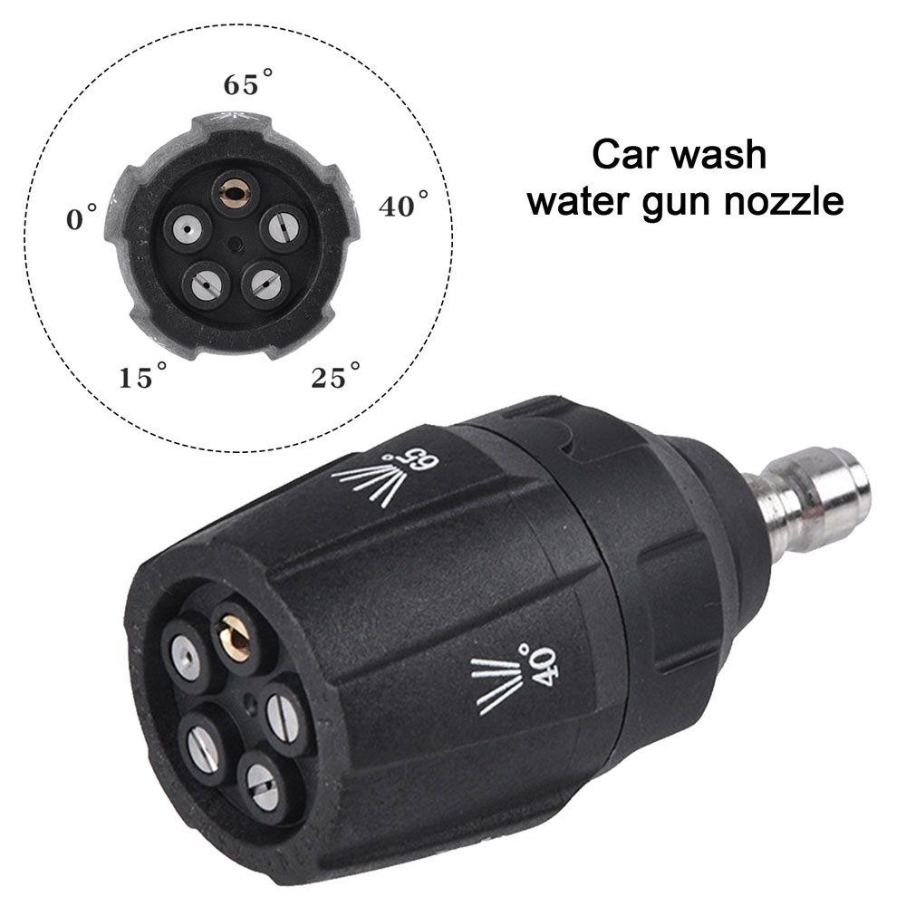 Hot Sale Car Washer Gun 3600psi Aksesori Mobil Cumbu Connect Connect Pressure Washer Nozzle Car Washer Adapter