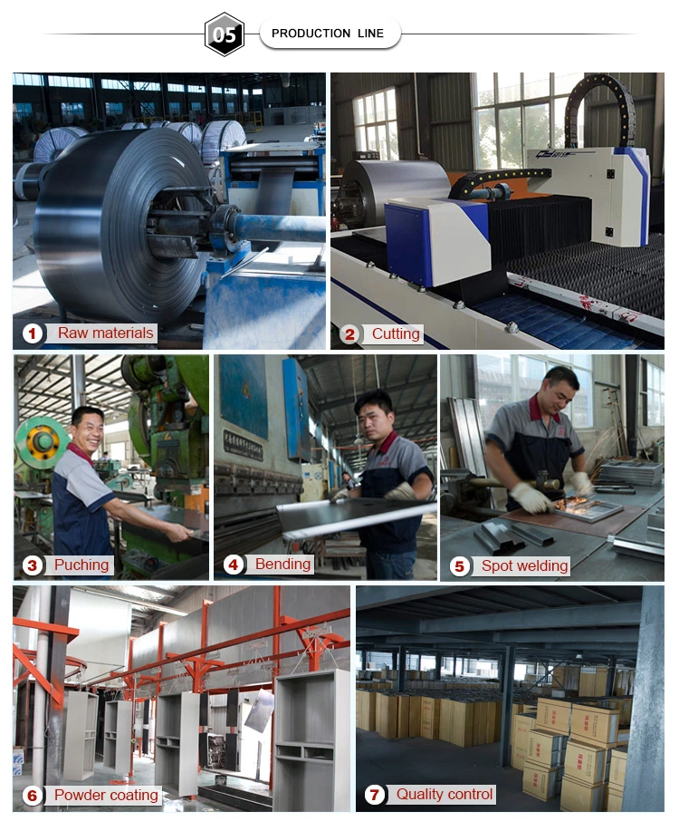 Luoyang Manufacture 4 Door Steel School Locker