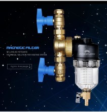 Permanent Magnet 12000 Gauss magnetic filter Boiler Water Filter