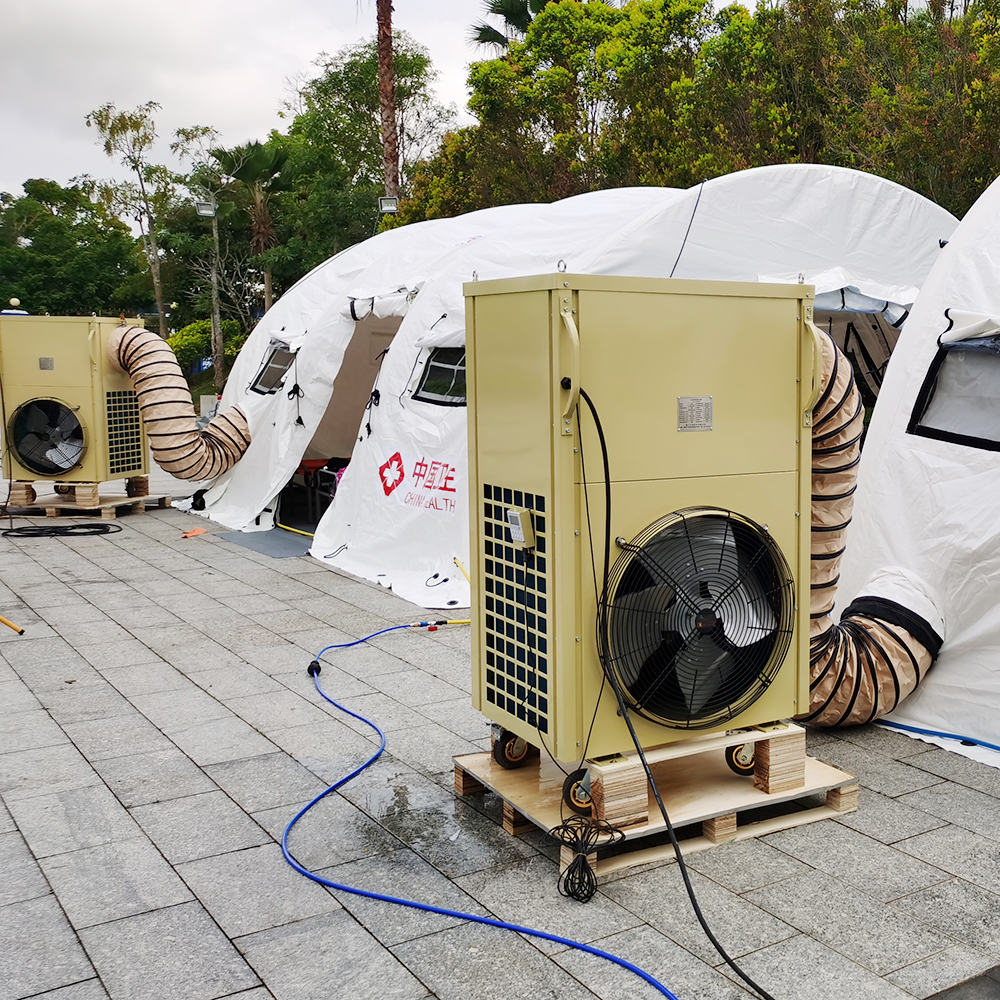 Instalación fácil de aire acondicionado portátil para carpa