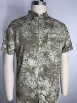 Tie Dyeing Process For Short Sleeved Shirts