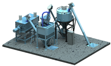 Feed Mill Plant Small Animal Feed Pellet Mill Plant For Poultry Farm Feed Production Line