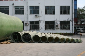 FRP underground pipe