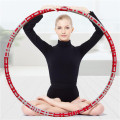 Hoola Hoop removível Tamanho ajustável Peso Hoop com núcleo de aço aprimorado e espuma premium mais espessa para exercícios de adultos e crianças