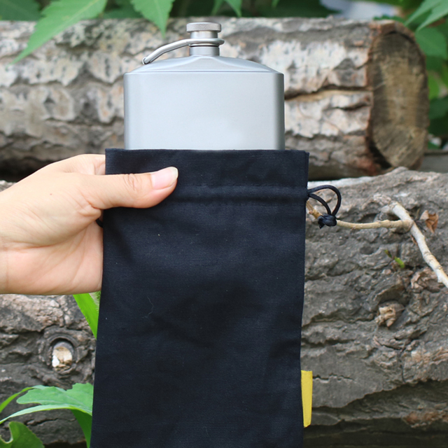 Титановая тазобедренная колба titanium hip flask