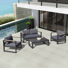 Modern Outdoor Table and Chairs Set for Patio