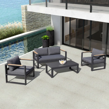 Modern Outdoor Table and Chairs Set for Patio