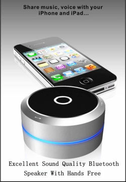 For Iphone4 Speaker Bluetooth-speaker For Iphone-wireless Iphone Speakers Aluminum Speaker