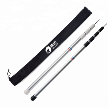 QIYUN Adjustable Aluminum Telescoping Tarp Poles for Lightweight Tent Replacement