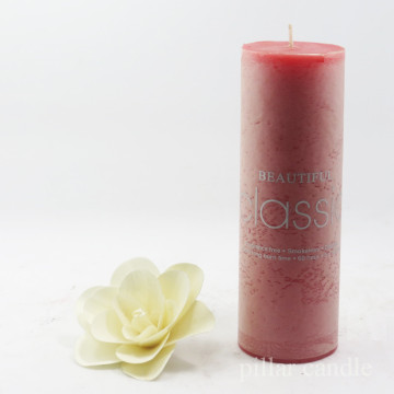 Multi-use online shopping pillar candle