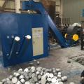 Horizontale hoge output aluminium chips blokkeren maken machine