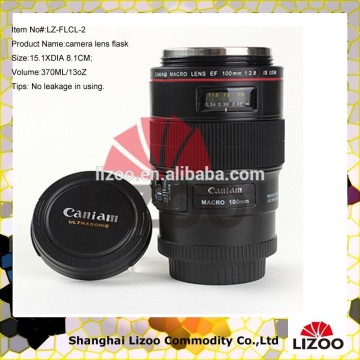 Hide your flask Camera lens shape cup