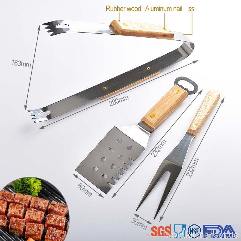 mini barbecue bbq tools set