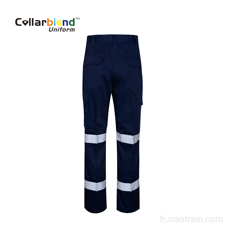 Pantalon de travail réfléchissant Pantalon de travail en poly coton