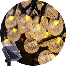 Solar IP65 Waterproof Holiday Lighting for Christmas, Wedding, and Garden Decor