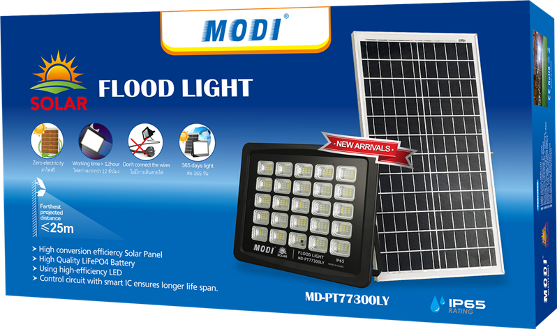 Green Solar Flood Light