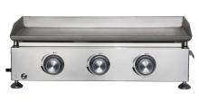 3 Buner Stainless Steel Table Top Gas Griddle