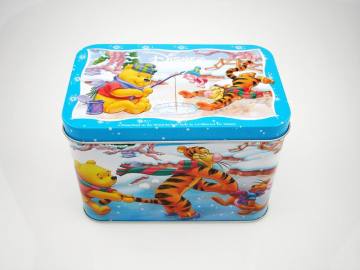 Music Tin Box for Candy Packing