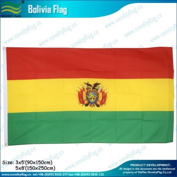 3x5ft Bolivia Flag