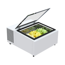 Top Opening Commercial Ice Cream Freezer Display Cases