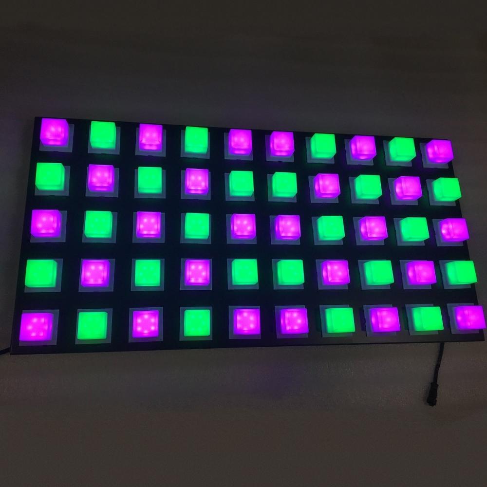 addressable ရောင်စုံ LED DOT Matrix Lighting