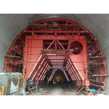 Chariot de tunnel de métro pour le coffrage de revêtement