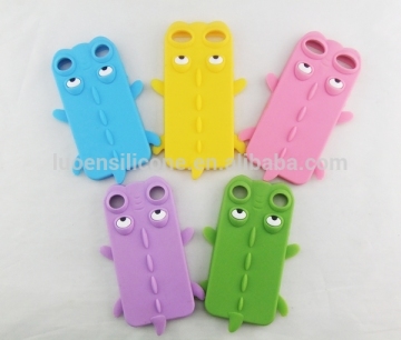 Cute cartoon Silicone mobile phone case for samsung note