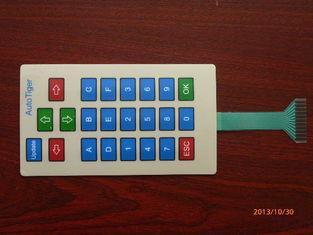 Waterproof Custom Keyboard Membrane Switch Panel with Embos